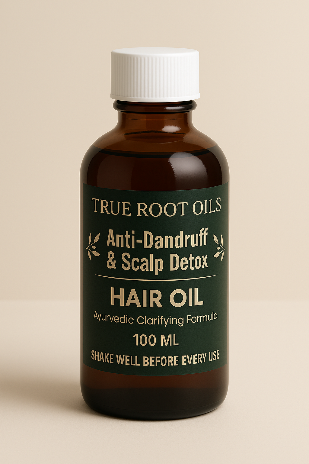 Anti-Dandruff & Scalp Detox Hair Oil – Ayurvedic Clarifying Formula